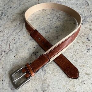 Vintage  Leather Belt Sz 38